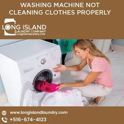 washing machine not cleaning clothes properly