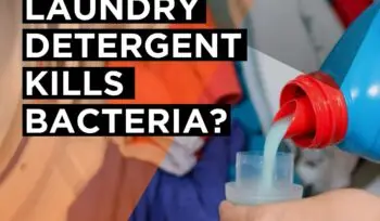 does laundry detergent kill bacteria