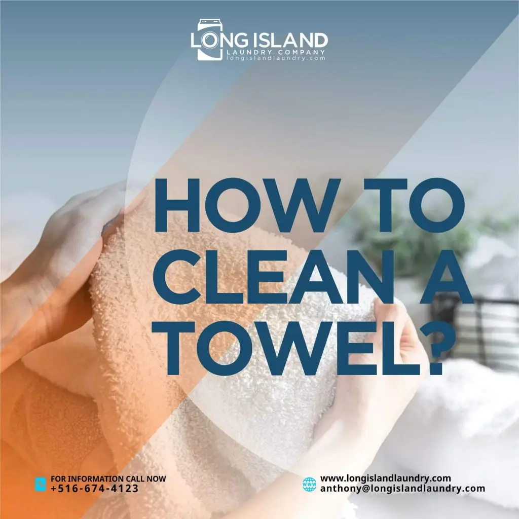 how to clean a towel