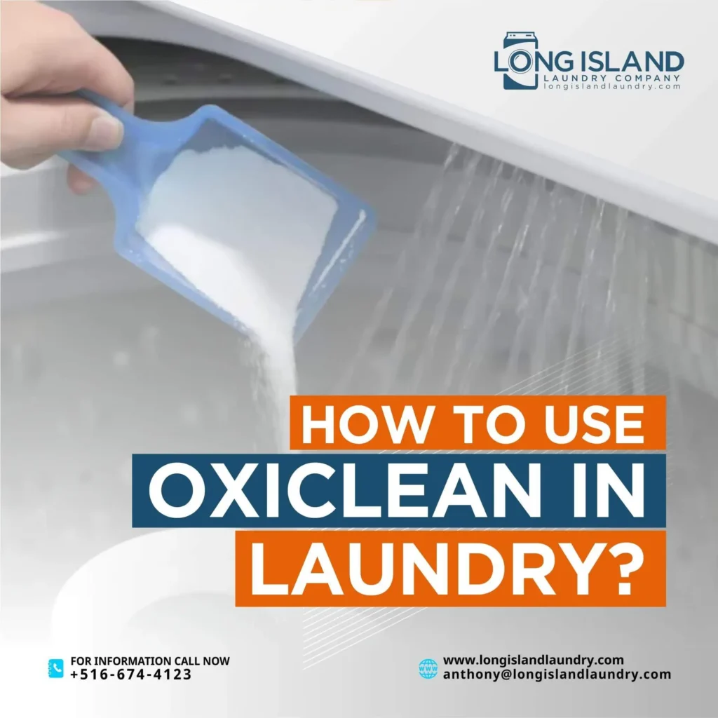 How to use Oxiclean in Laundry