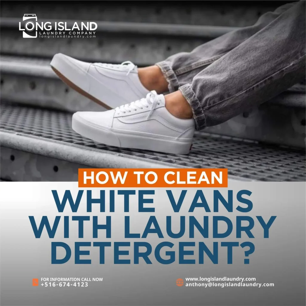 how to clean white vans with laundry detergent