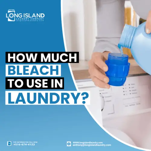 How much bleach to use in Laundry