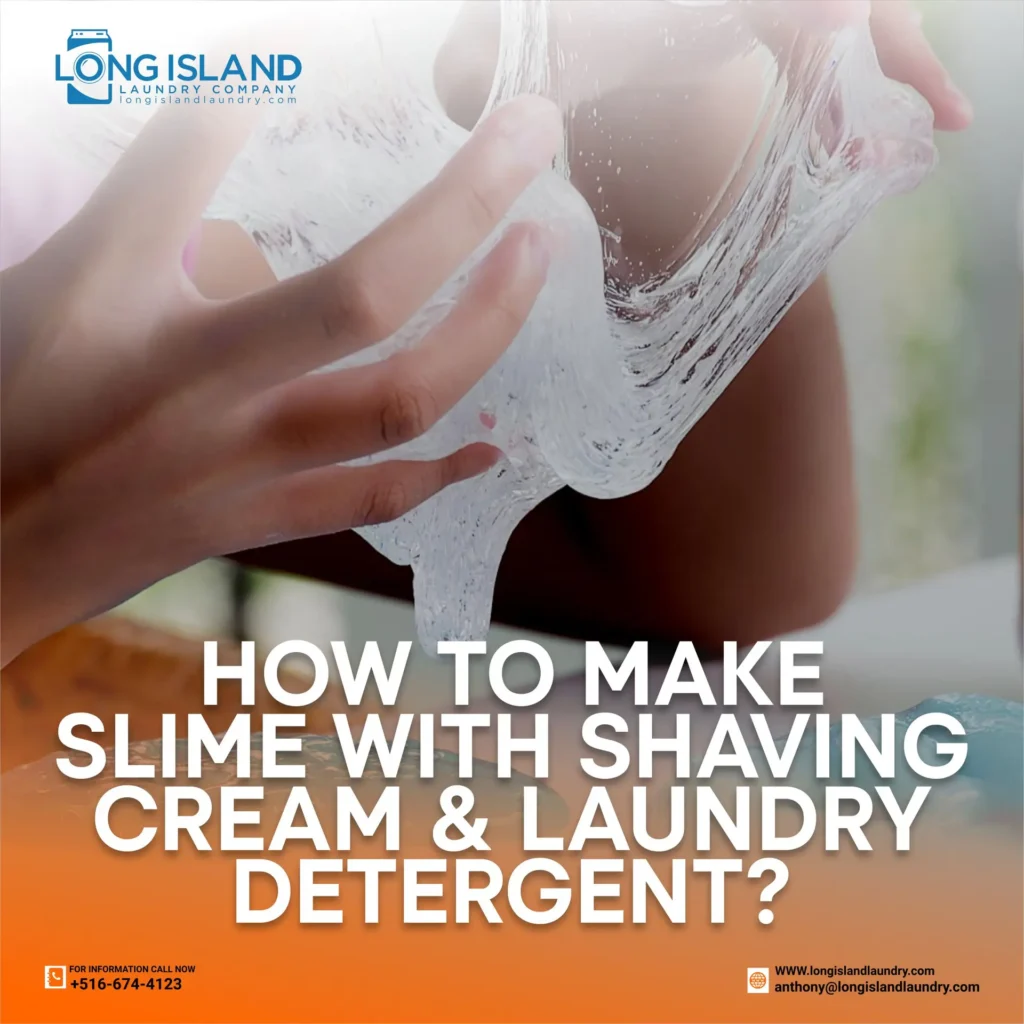 how to make slime with shavinng machine and laundry detergent