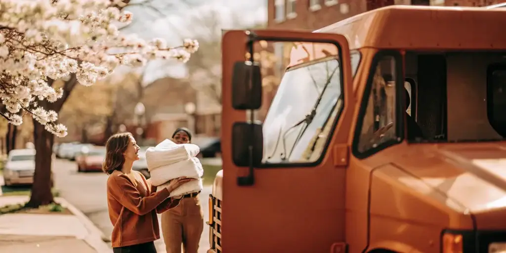 Bethpage laundry pickup and delivery service.
