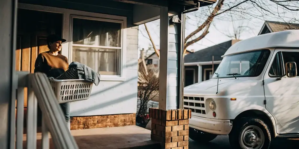 Best Huntington laundry pickup and delivery service.