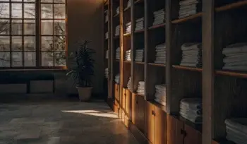 Clean, folded healthcare linens in Locust Valley.