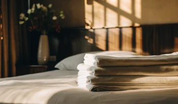 Clean healthcare linens in Syosset.