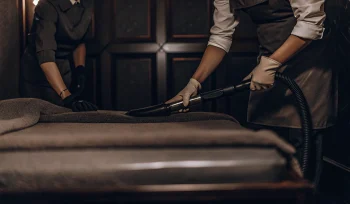 Pro comforter cleaning in Farmingdale for deep cleaning and allergen removal.