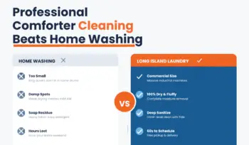 Why Professional Comforter Cleaning Beats Home Washing?